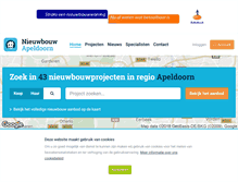 Tablet Screenshot of nieuwbouw-apeldoorn.nl